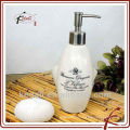 French Style Wholesale Ceramic Porcelain Liquid Soap Dispenser